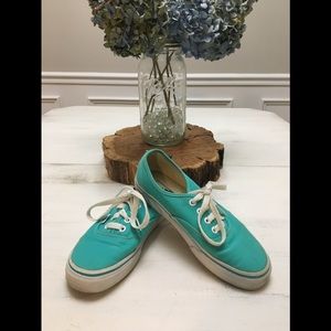 VANS Turquoise Shoes